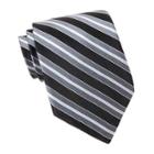 Stafford Bliss Striped Tie-extra Long