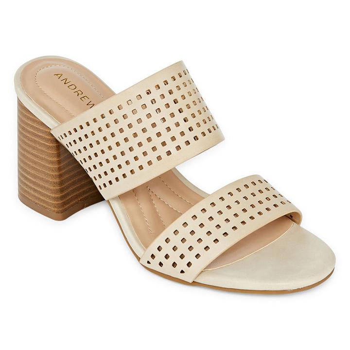 Andrew Geller Eve Womens Heeled Sandals