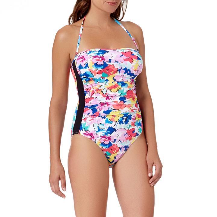 Liz Claiborne Floral One Piece Swimsuit