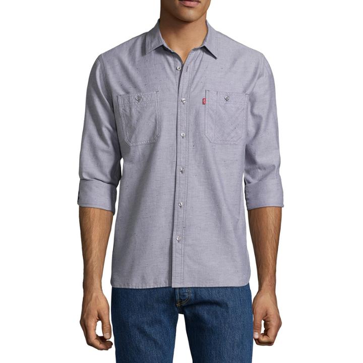 Levi's Chalk Long Sleeve Woven Shirt