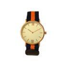 Olivia Pratt Womens Orange Strap Watch-60001