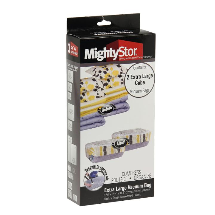 Household Essentials 2-pc Mightystor Extra-large Vacuum Storage Cubes