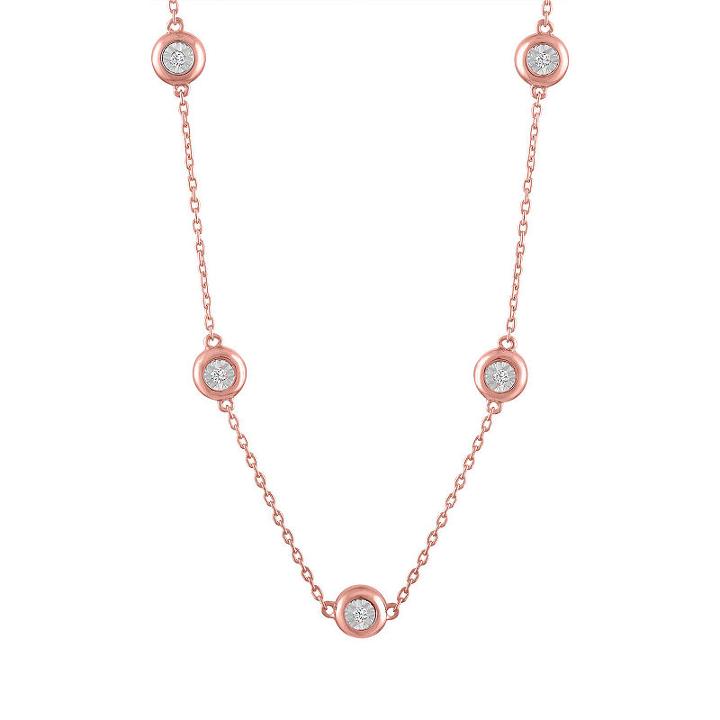 14k Gold Over Silver Rope 24 Inch Chain Necklace