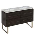48-in. W Floor Mount Dawn Grey Vanity Set For 3h8-in. Drilling