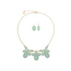 Liz Claiborne Womens 2-pc. Green Jewelry Set
