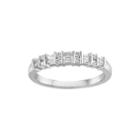 1/4 Ct. T.w. Diamond 10k White Gold Band