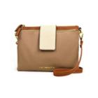 Liz Claiborne Double Top Zip Crossbody Handbag