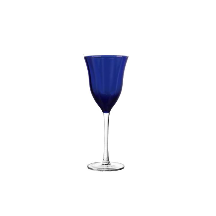 Qualia Glass Cobalt White Wine Set