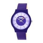Crayo Unisex Purple Strap Watch-cracr4407