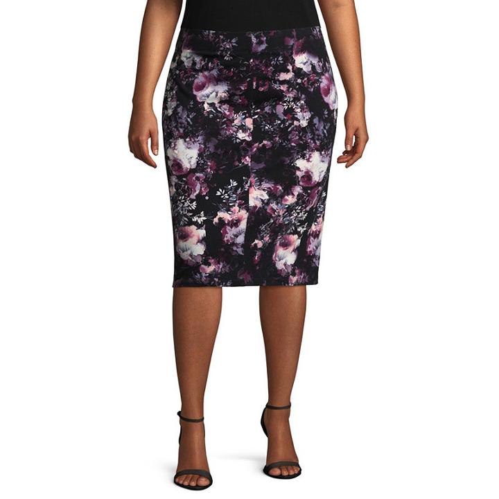 Boutique + Bodycon Skirt - Plus