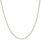 10k Gold Solid Box 16 Inch Chain Necklace