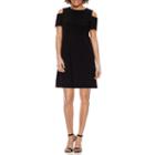 Ronni Nicole Short Sleeve A-line Dress-petites