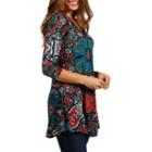 24/7 Comfort Apparel Pacific Heights Tunic Top