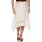 Alyx Pull-on Sharkbite-hem Skirt - Plus