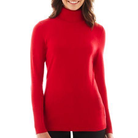 Worthington Long-sleeve Turtleneck Sweater