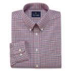 Stafford Long Sleeve Woven Gingham Dress Shirt