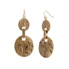 El By Erica Gold Over Brass Chandelier Earrings