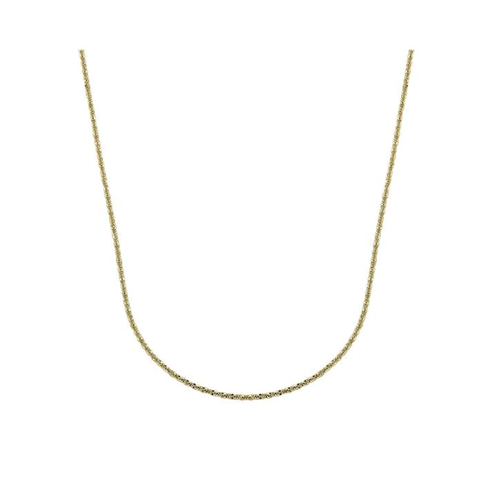 14k Yellow Gold 20 Brilliant Chain
