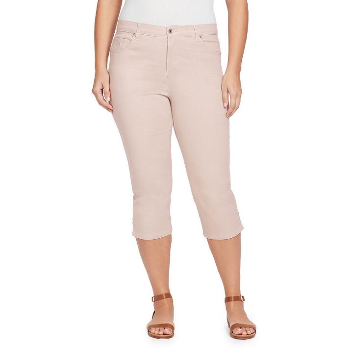 Gloria Vanderbilt Amanda Twill Capri-plus