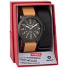 Timex Expedition Scout 43 Box Set Mens Brown 2-pc. Watch Boxed Set-twg016200jt