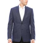 Claiborne Slim Fit Woven Checked Sport Coat