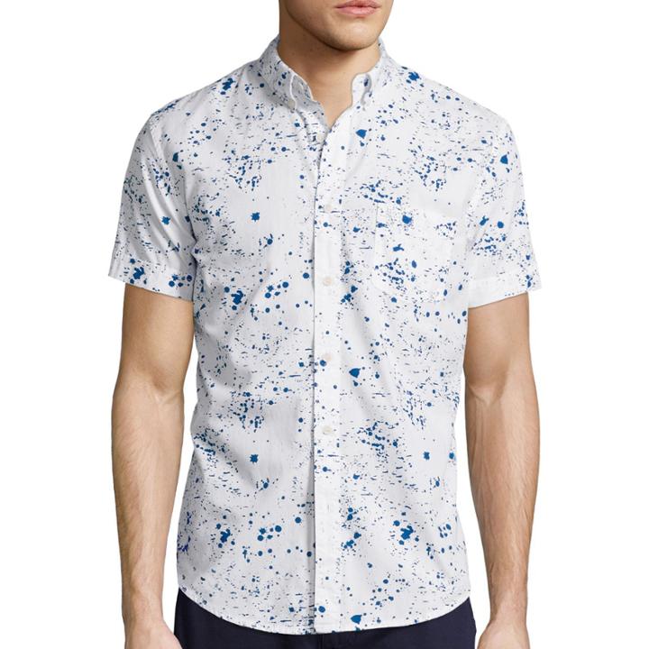 Arizona Short-sleeve Printed Poplin Shirt