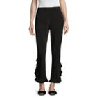 Libby Edelman Ruffle Hem Pants