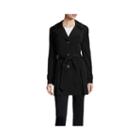 Liz Claiborne Double Collar Belted Trench Coat - Tall
