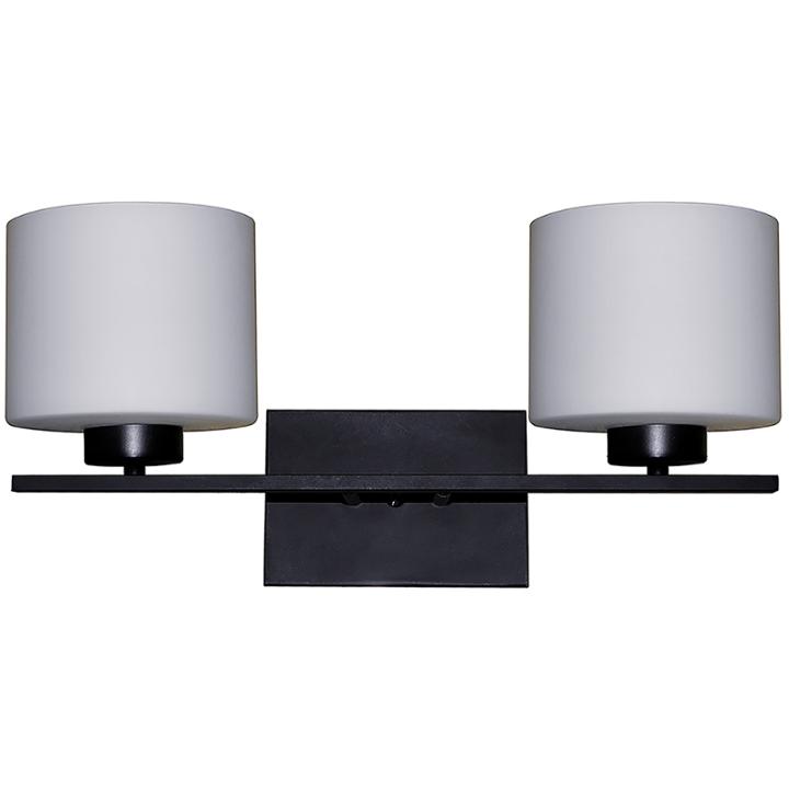 Jaelyn 2-light Bronze Bath Vanity