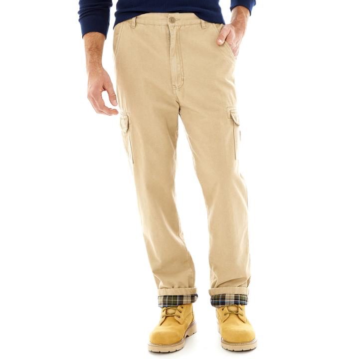 Stanley Flannel-lined Twill Cargo Pants