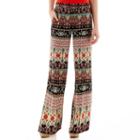 By & By Paisley Print Wide-leg Pants