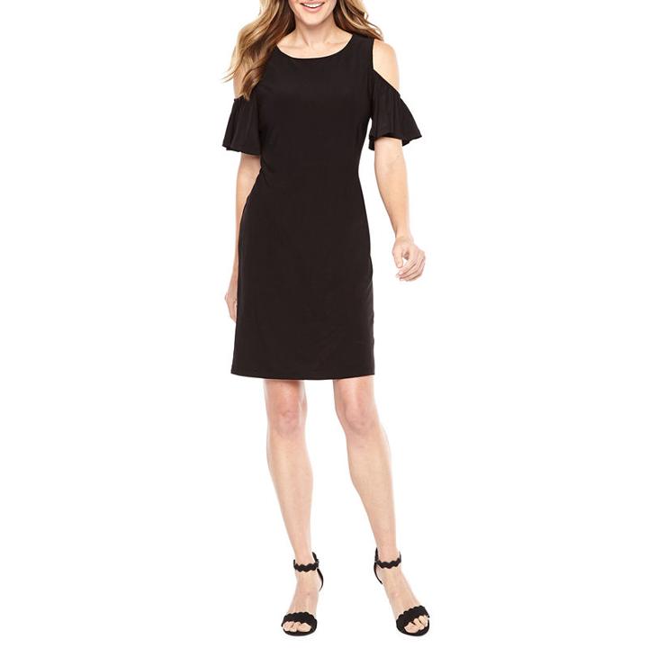 Ronni Nicole Short Sleeve A-line Dress