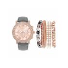Rocawear Womens Gray 6-pc. Watch Boxed Set-rlst1959r329-334