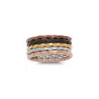 Womens Stainless Steel Stackable Ring