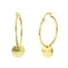 Sechic 14k Gold 26mm Hoop Earrings