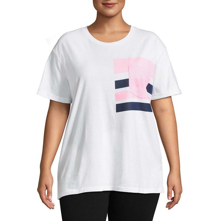 Flirtitude Oversized Tee - Juniors Plus