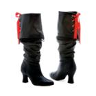 Women's Black Pirate Boots