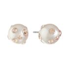Monet Jewelry Pink 12mm Stud Earrings