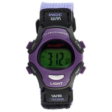 Sharp Unisex Purple Strap Watch-shpkd003