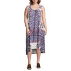 One World Apparel Sleeveless Party Dress - Plus