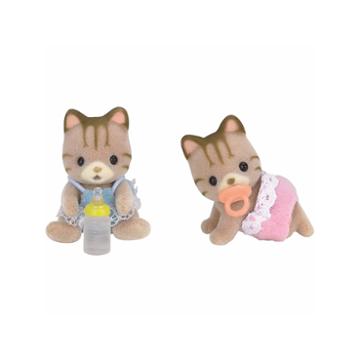 Calico Critters Sandy Cat Twins