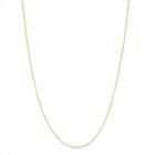 10k Gold Semisolid Wheat 22 Inch Chain Necklace