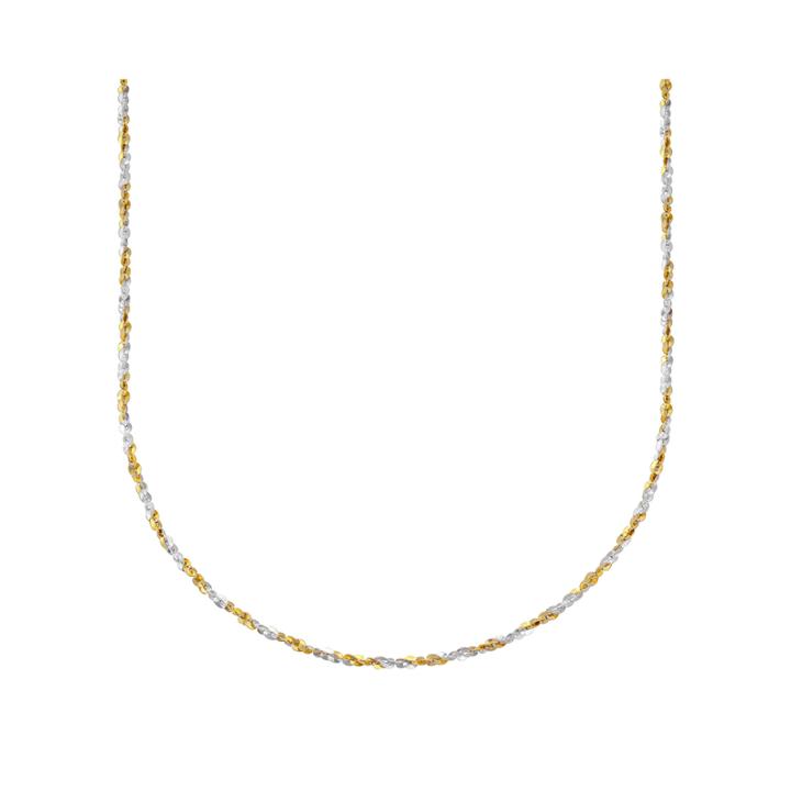 Made In Italy 14k Two Tone Twist 18 Chain