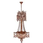 Winchester Collection 3 Light French Gold Finish And Crystal Chandelier