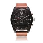 Martian Mens Mvoice Ae 02 Brown Leather Band Black Dial Smart Watch-mvr03ae021