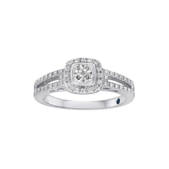 I Said Yes 1/4 Ct. T.w. Diamond Split Shank Engagement Ring