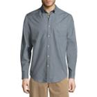 St. John's Bay Long Sleeve Washed Oxford Button-front Shirt