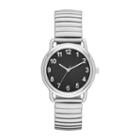 Womens Silver Tone Expansion Watch-fmdjo137