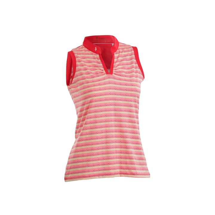 Nancy Lopez Golf Dizzy Plus Sleeveless Polo
