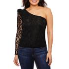 Bold Elements One Shoulder Puff Sleeve Top